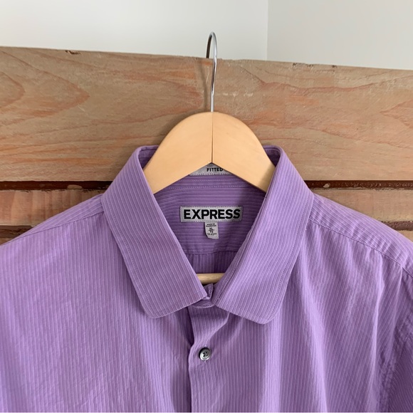 bundle of 4 | Men's Fitted Classic Dress Shirts | sz XL | EUC - Picture 7 of 14